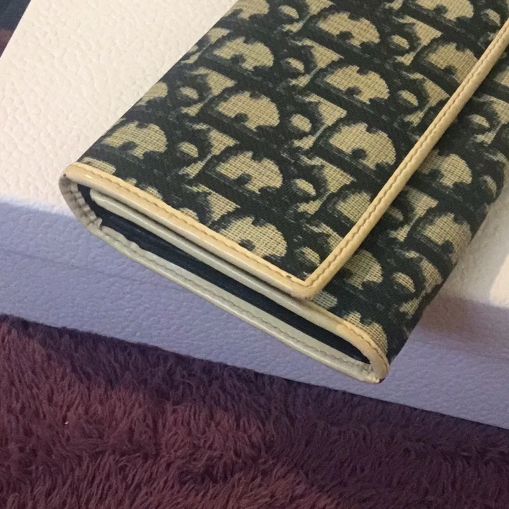 Vintage Authentic Dior Trotter Wallet